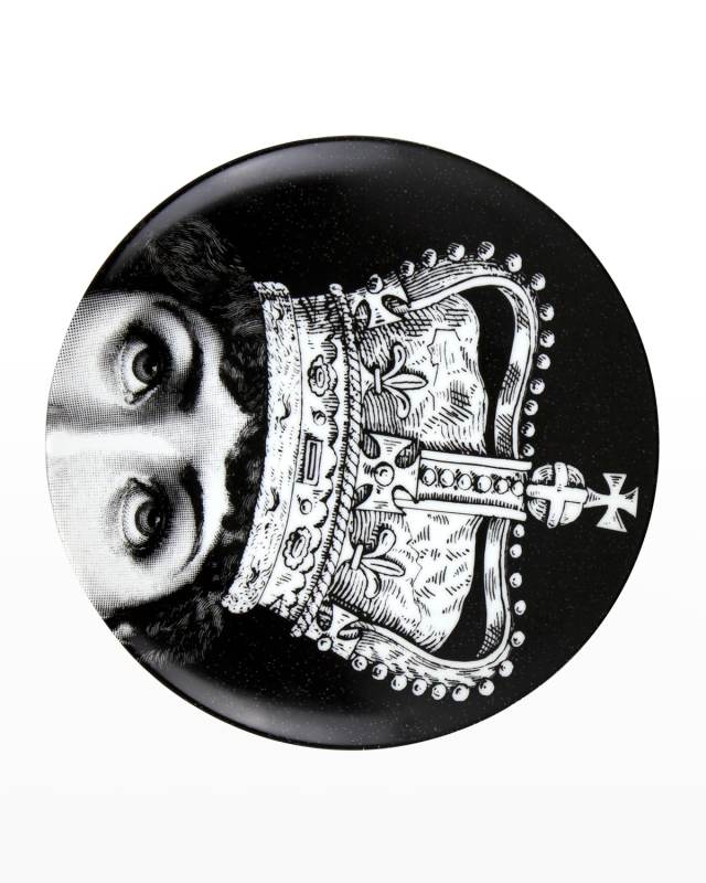 Tema E Variazioni n. 369 Coronation Crown Wall Plate
